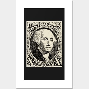 First George Washington Stamp Posters and Art